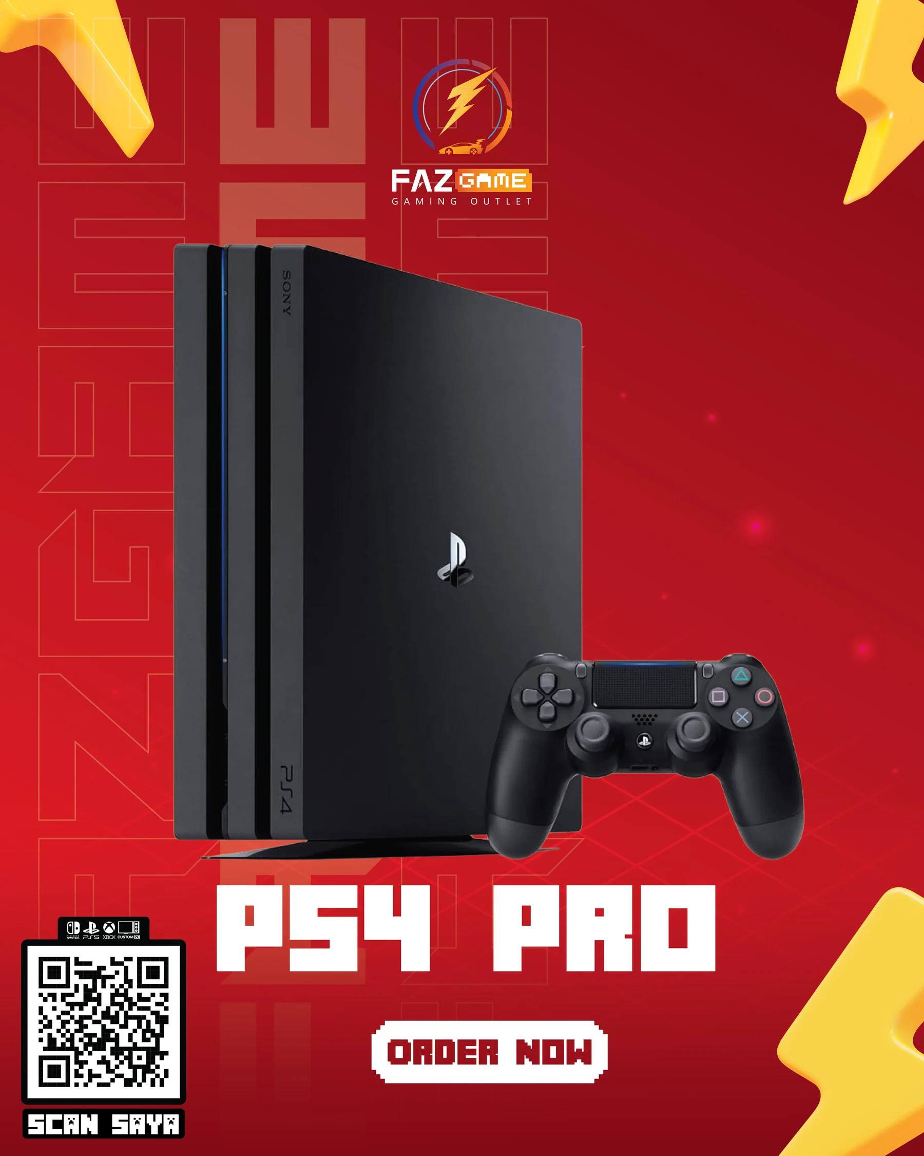 PS4 Pro 1TB used console