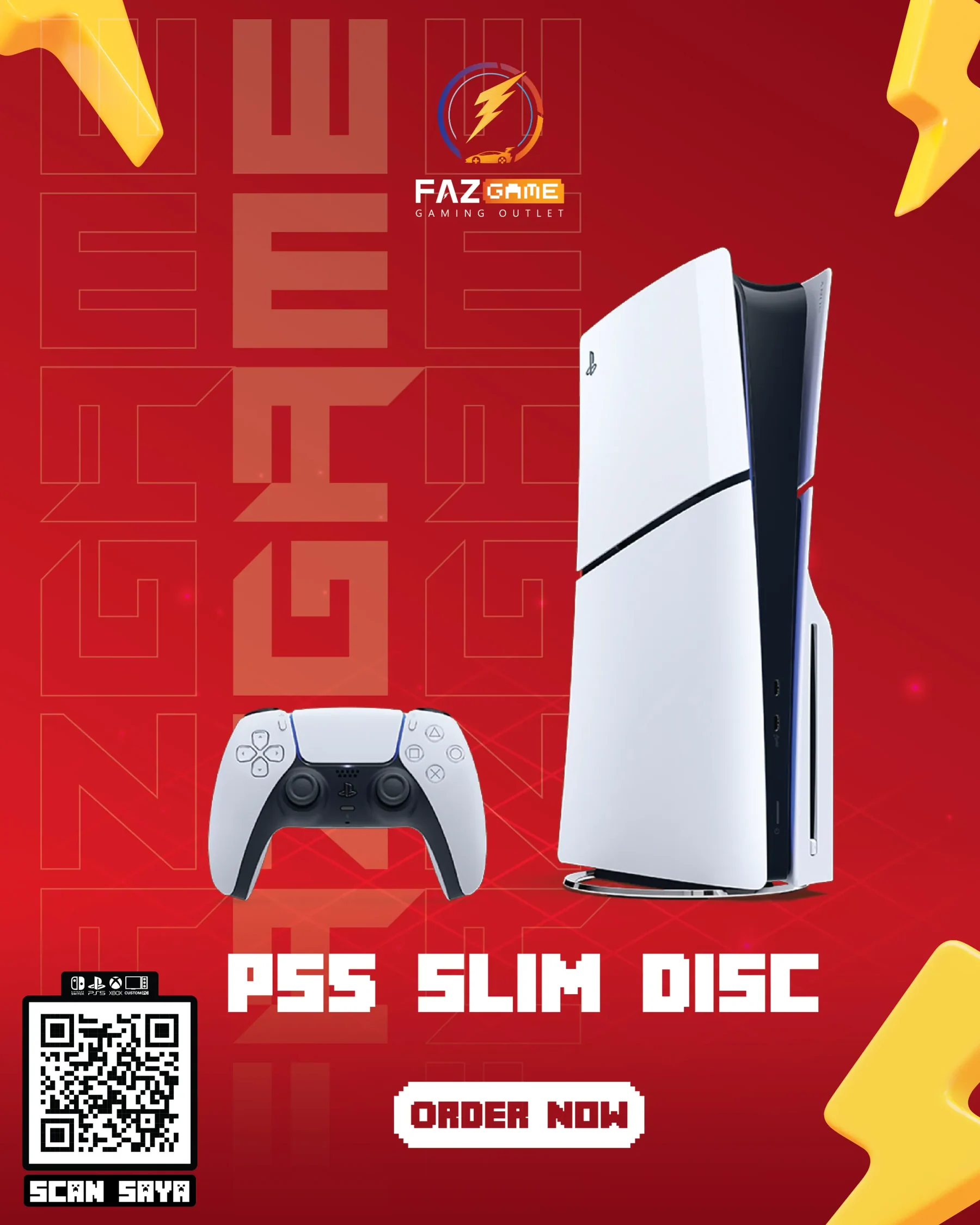 PS5 Slim Disc used console