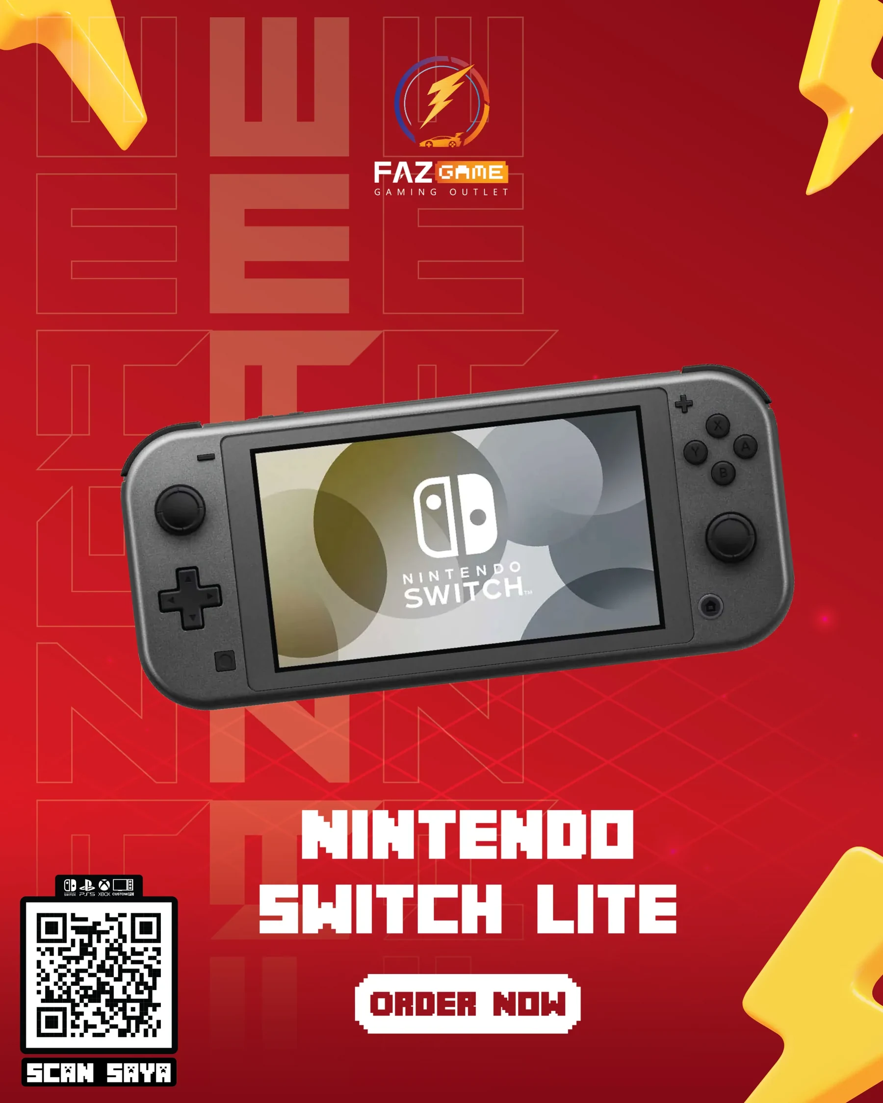 Nintendo Switch Lite used console